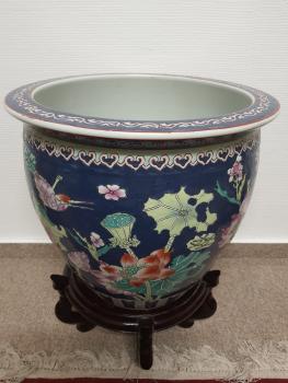 Fishbowl, (52,5cm) Porzellan  - China - 2. Hälfte 20. Jahrhundert