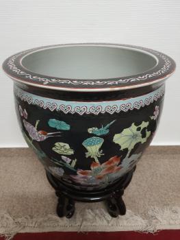 Fishbowl, (51cm) Porzellan  - China - 2. Hälfte 20. Jahrhundert