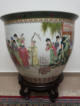 Fishbowl, (64,5cm) Porzellan  - China - 2. Hälfte 20. Jahrhundert