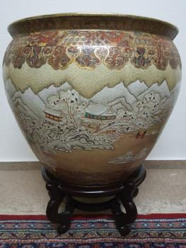 Fishbowl, (65,5cm) Porzellan  - China - 2. Hälfte 20. Jahrhundert
