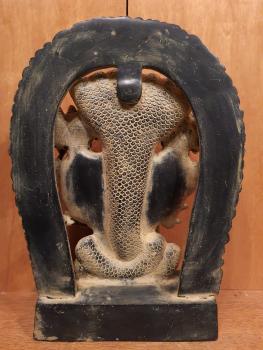 Bronze-Figur, Vishnu  - Indien - 21. Jahrhundert