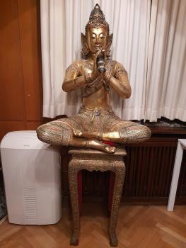 Phra Aphai Mani, (m. Hocker 174cm) Flötenspieler  - Thailand - 1. Hälfte 20. Jahrhundert