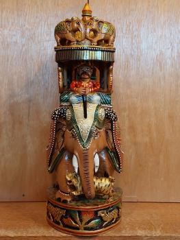 Deko-Figur, Holz  - Indien - 21. Jahrhundert