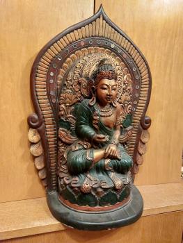 Buddha Deko-Figur  - Indien -  21. Jahrhundert