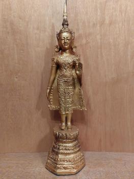 Buddha-Figur, Thai Rattanakosin, Pang Ham Kaen Chan  - Thailand - 20. Jahrhundert