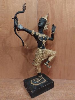 Bronze-Figur, Thai Rama  - Thailand - 20. Jahrhundert