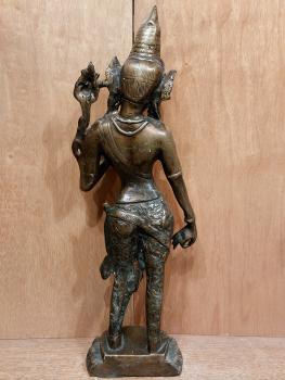 Bronze-Figur, Shakti  - Indien - 1. Hälfte 20. Jahrhundert