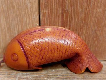 Shunga-Figur, Fisch wie Netsuke  - Japan -