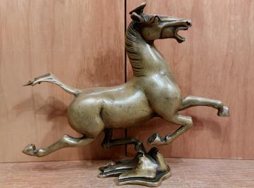 Bronze-Figur, Fliegendes Pferd  - China - 2. Hälfte 20. Jahrhundert