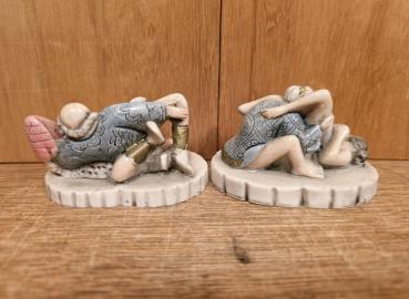 2 Erotik Figuren, Kamasutra - Japan - 20. Jahrhundert