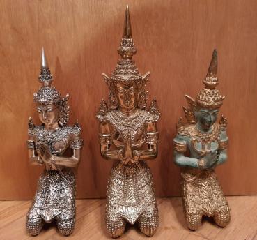 3 Tempelwächter, Teppanome  - Thailand - 21. Jahrhundert