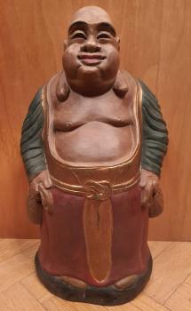 Buddha-Figur, Holz  - Indonesien - 20. Jahrhundert