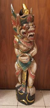 Holz-Figur, Hanuman  - Bali - Mitte 20. Jahrhundert