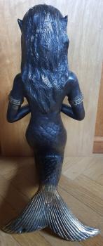 Bronze-Figur, Naga Kanya - Thailand - Anfang 20. Jahrhundert