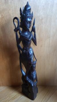 Holz-Figur, Gottheiten - Bali -  20. Jahrhundert