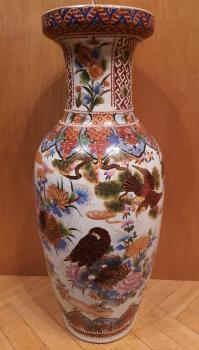 Boden-Vase, (61cm) Porzellan  - China - 20. Jahrhundert