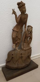 Skulptur, Holz  - Indonesien - Anfang 20. Jahrhundert