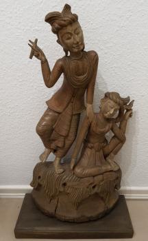 Skulptur, Holz  - Indonesien - Anfang 20. Jahrhundert