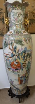 Riesige Vase, (175cm) Porzellan  - China -  20. Jahrhundert