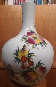 Boden-Vase, (55cm) Porzellan  - China -  20. Jahrhundert
