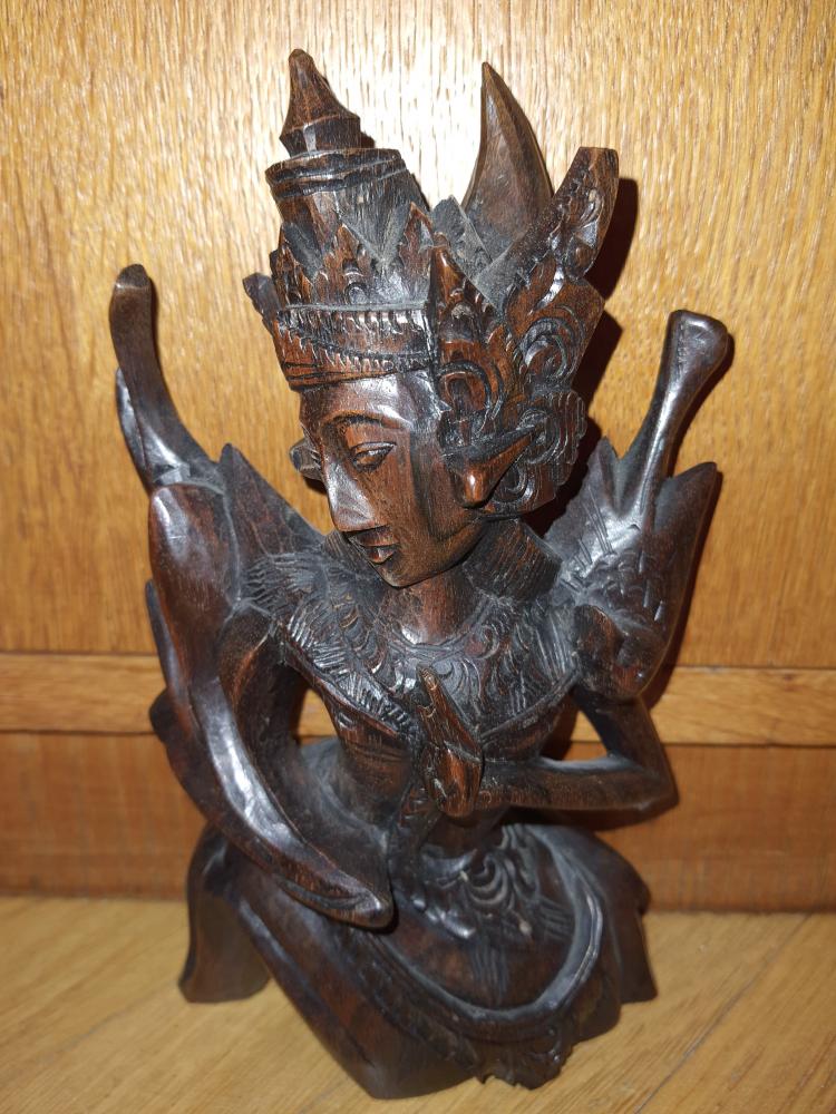 Holz-Figur, Göttin - Bali - Mitte 20. Jahrhundert