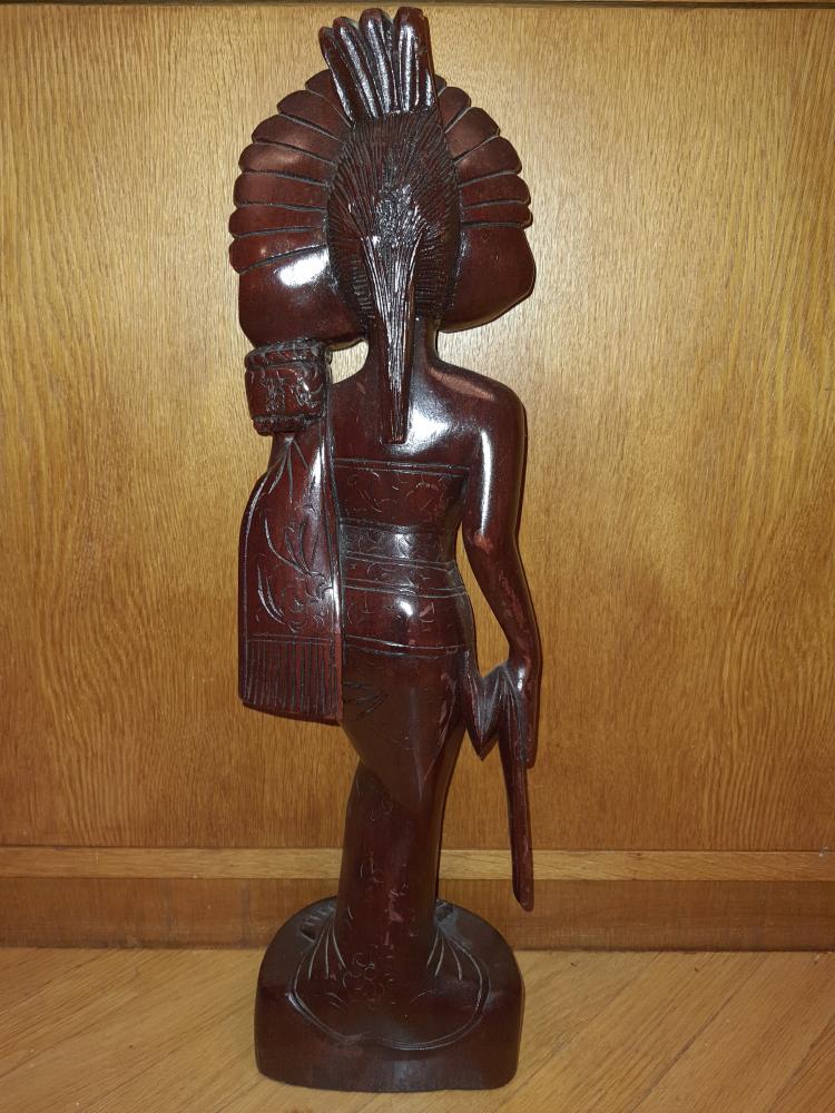 Holz-Statue, Frauenfigur - Indonesien - 1. Hälfte 20. Jahrhundert