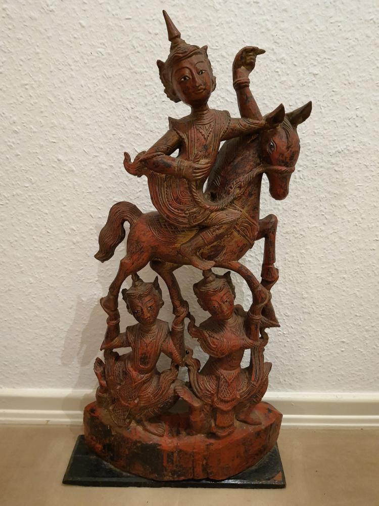 Skulptur, Holz  - Indonesien - Anfang 20. Jahrhundert