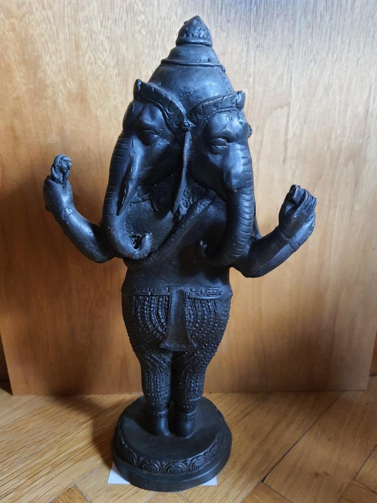 Bronze-Figur, Ganesha - Indien - Mitte 20. Jahrhundert