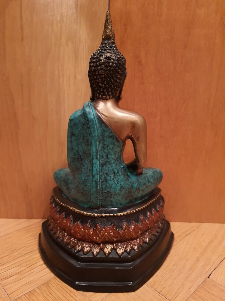 Buddha-Figur, Bronze  - Thailand - 21. Jahrhundert