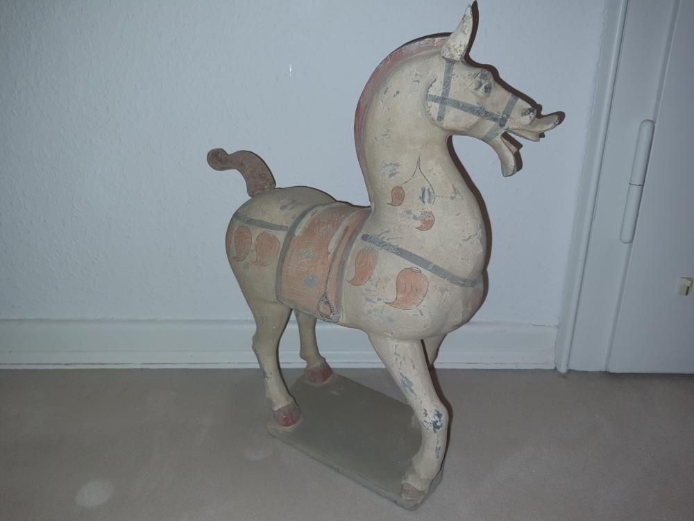Tang Pferd, Terracotta - China -