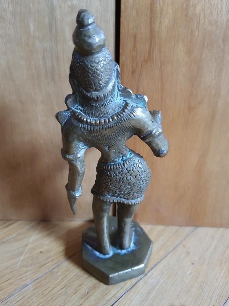 Frauenfigur aus Bronze - Indien -