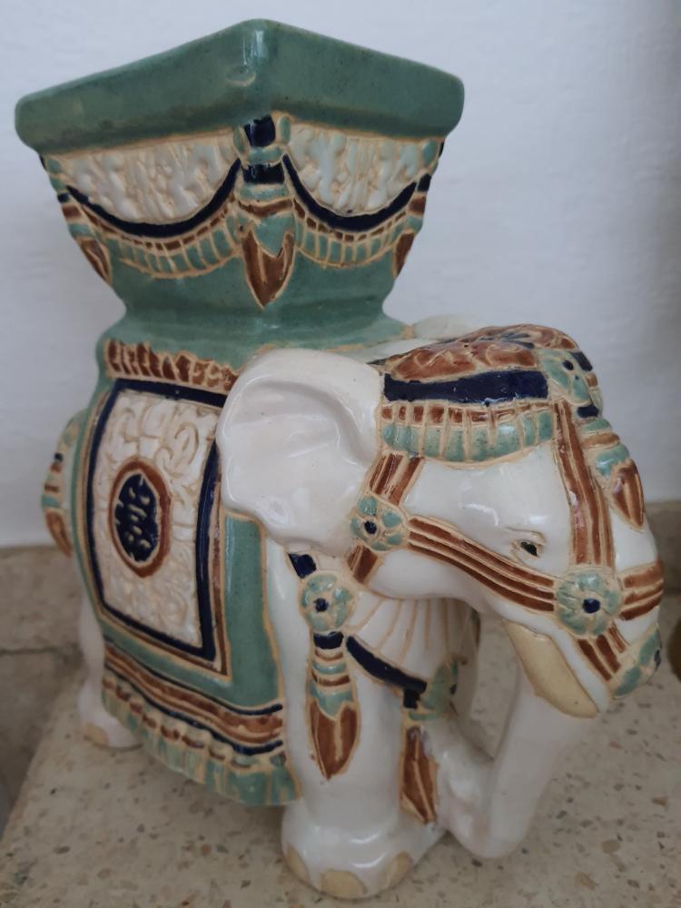 Keramik-Elefant - Thailand -