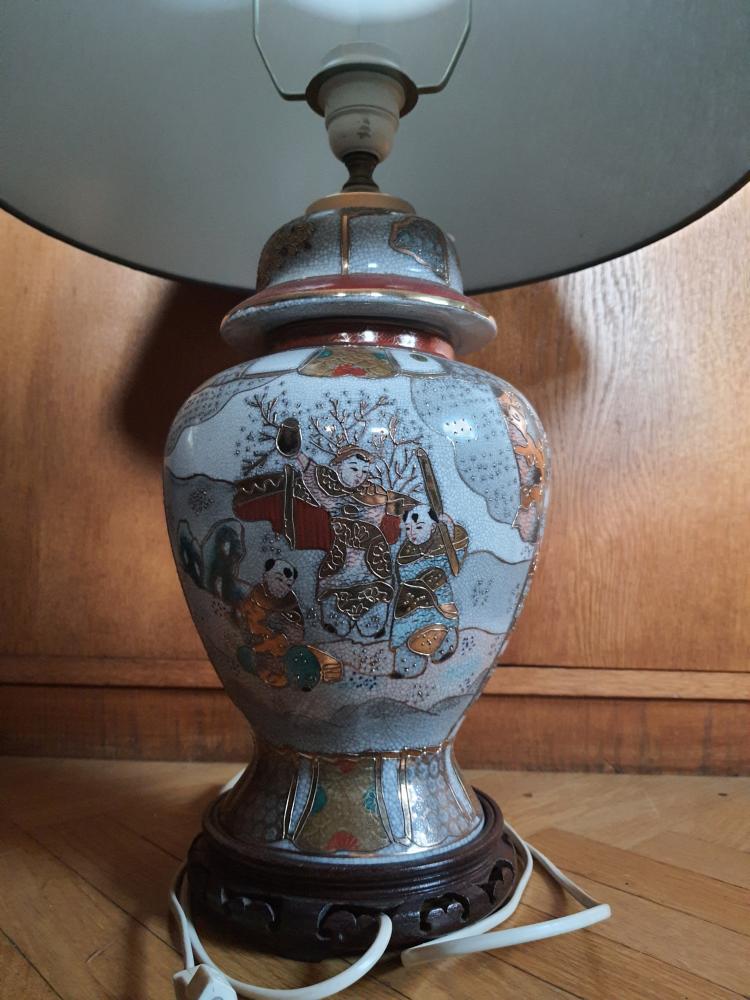 Tischlampe aus China-Vase