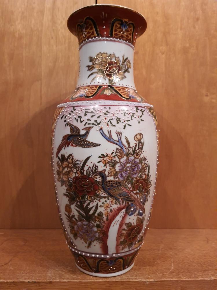 Blumen-Vase, Porzellan  - China -  Ende 20. Jahrhundert