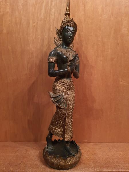 Bronze-Figur, Teppanom - Thailand - Anfang 20. Jahrhundert