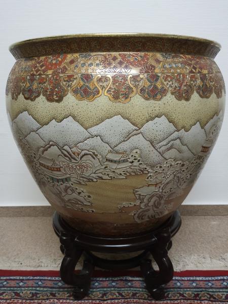 Fishbowl, (65,5cm) Porzellan  - China - 2. Hälfte 20. Jahrhundert