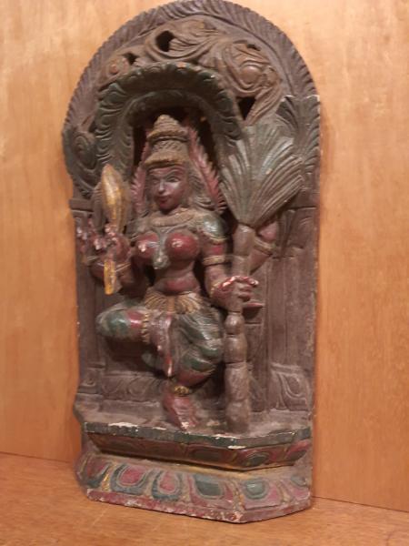 Relief, Holz  - Indien - Mitte 20. Jahrhundert