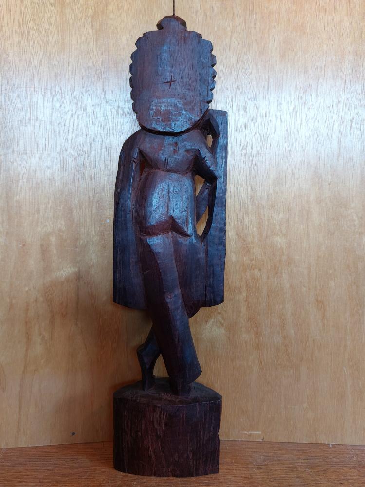 Holz-Figur, Krishna  - Bali - Mitte 20. Jahrhundert