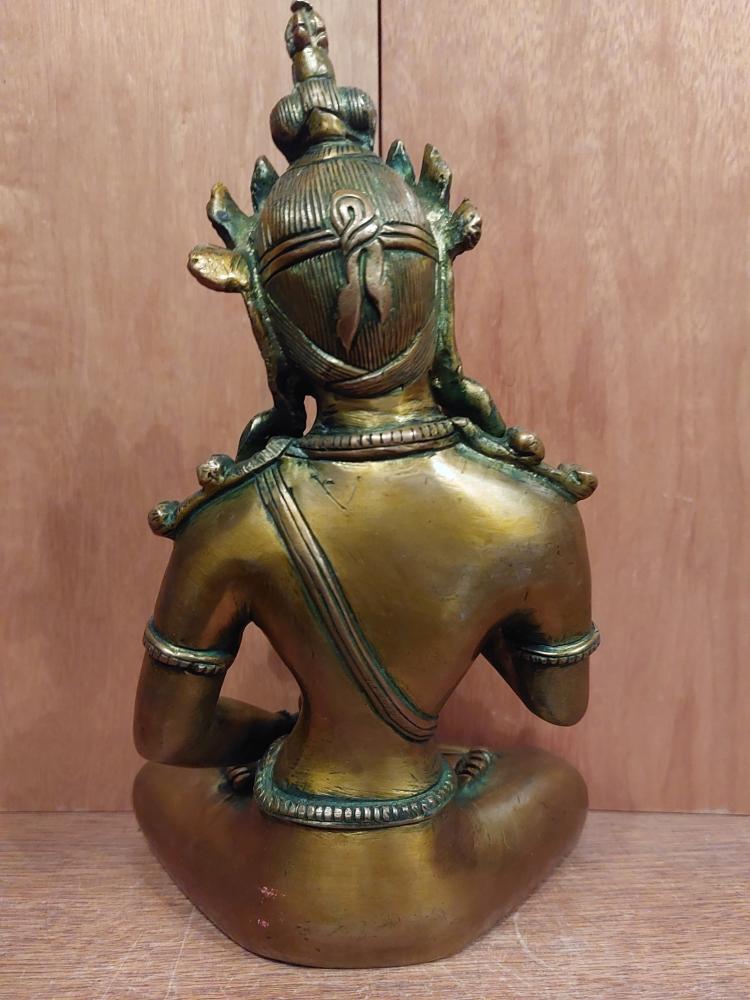 Buddha-Bronze, Vajrassatva  - Tibet -  21. Jahrhundert