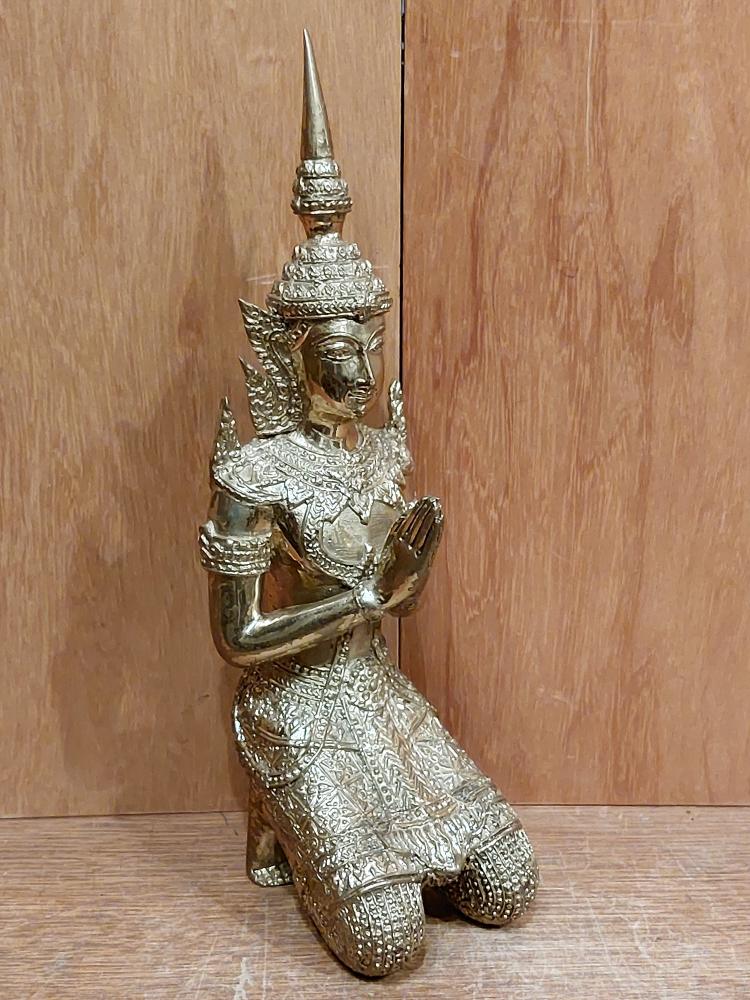 Bronze-Figur, Teppanon  - Thailand - 20. Jahrhundert
