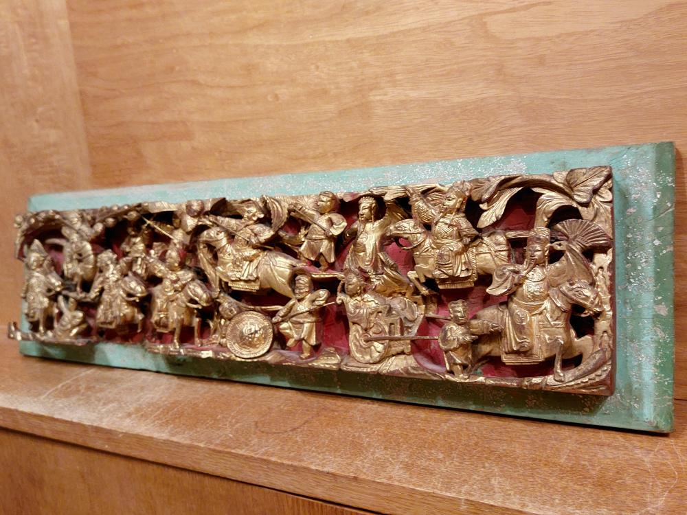 Relief, Holz  - China - Anfang 20. Jahrhundert