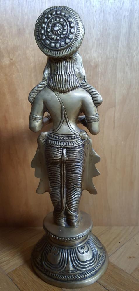 Bronze-Figur, Lakshmi  - Indien - 1. Hälfte 20. Jahrhundert