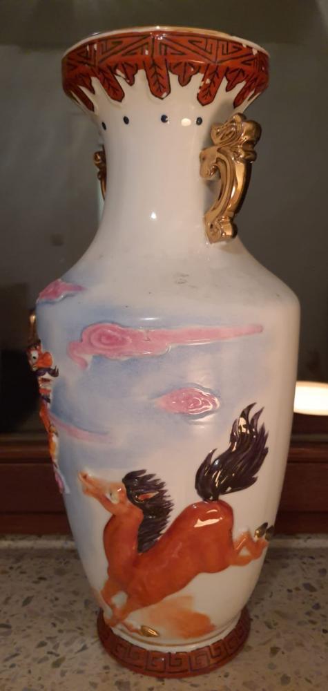 Vase, Porzellan - China - 2. Hälfte 20. Jahrhundert