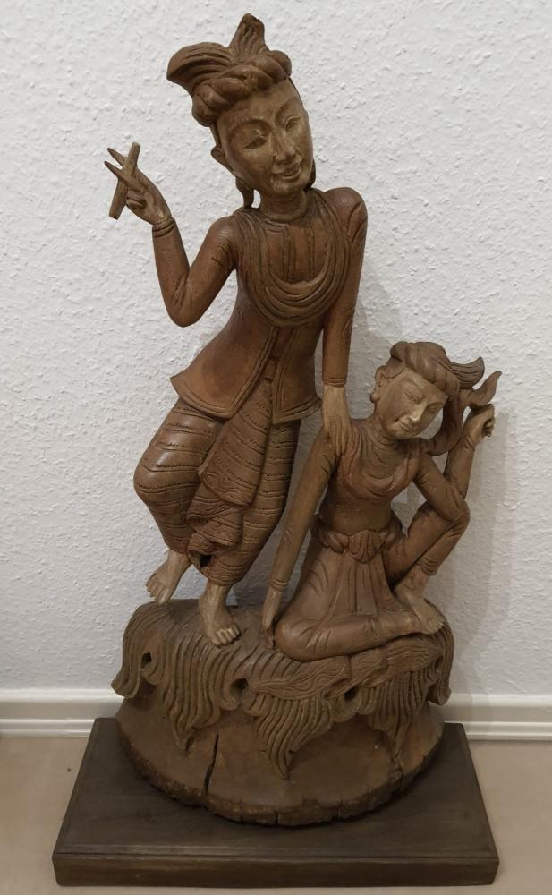 Skulptur, Holz  - Indonesien - Anfang 20. Jahrhundert
